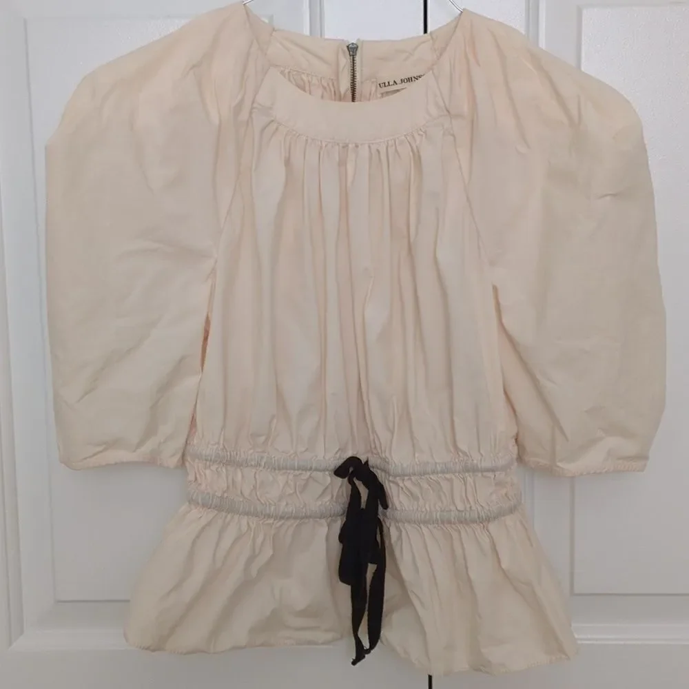 Ulla Johnson Cream Denisa Top in Size 4
